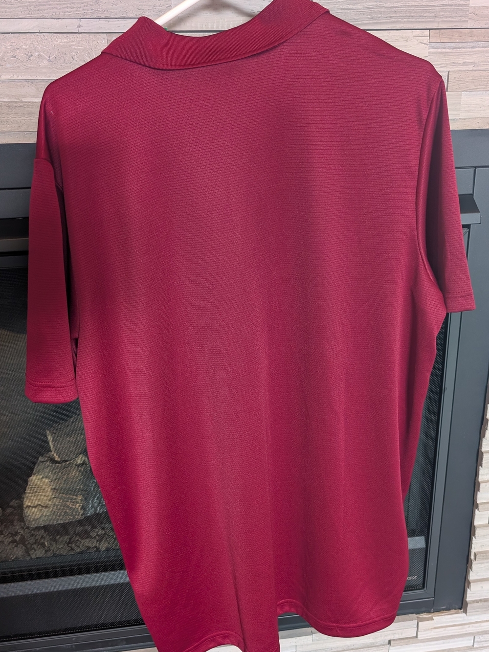 adidas Men's Burgundy Polo Shirt New Size XL - Picture 4 of 4